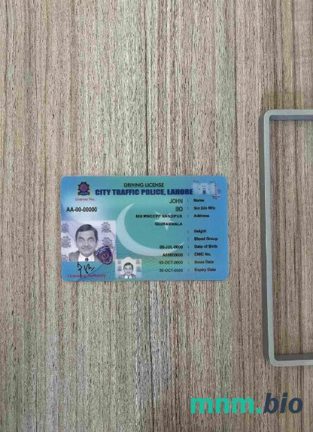 Pakistan Miasto Policja Drogowa Lahore prawo jazdy photolook